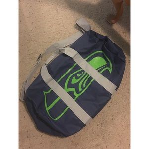 NFL Seattle seahawks duffel travel bag